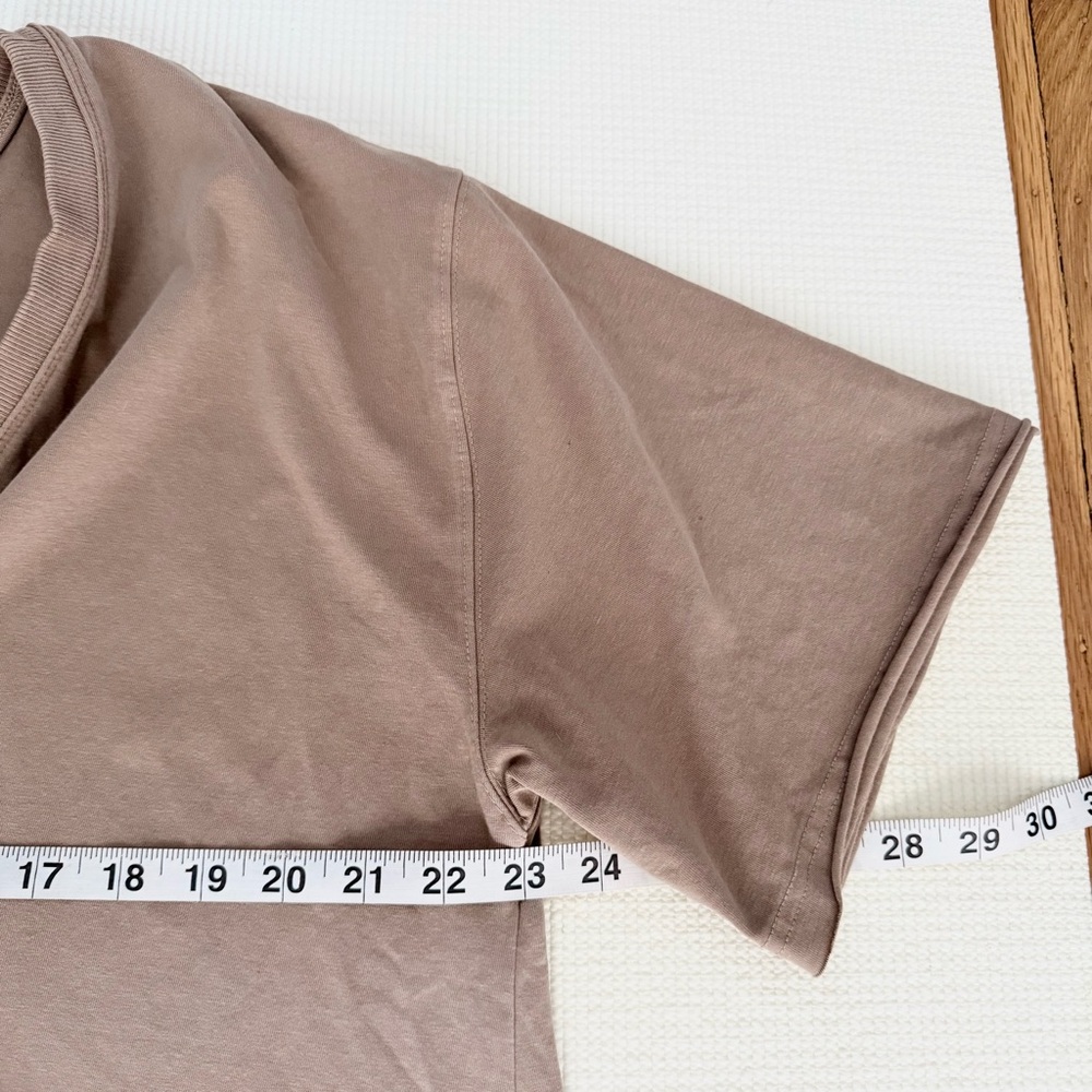 FREE PEOPLE MOVEMENT HOT SHOT TEE ROMPER- Mocha Latte/ Tan Reversible NWT LARGE - Picture 9 of 15